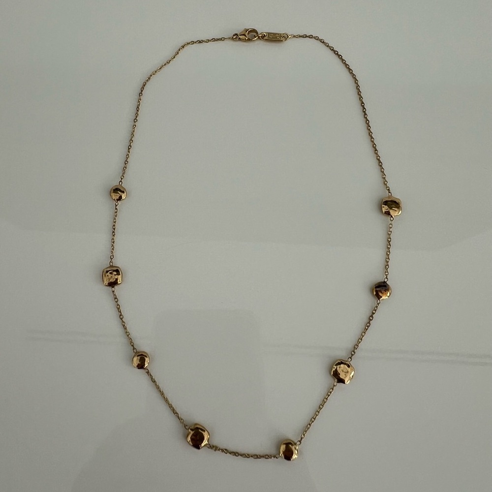 IPPOLITA 18K GOLD STATION NECKLACE 18” - Picture 12 of 17